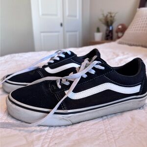 Vans Black and White Sneakers